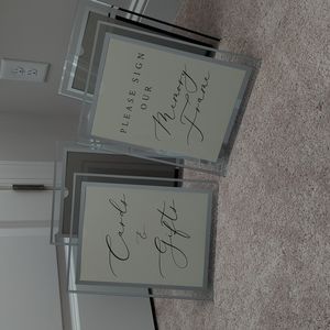 Glass picture frames